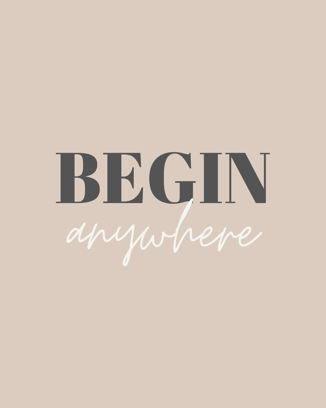 Minimalist Quote Instagram Post
