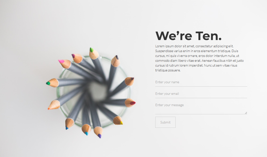 Ten Contact Form