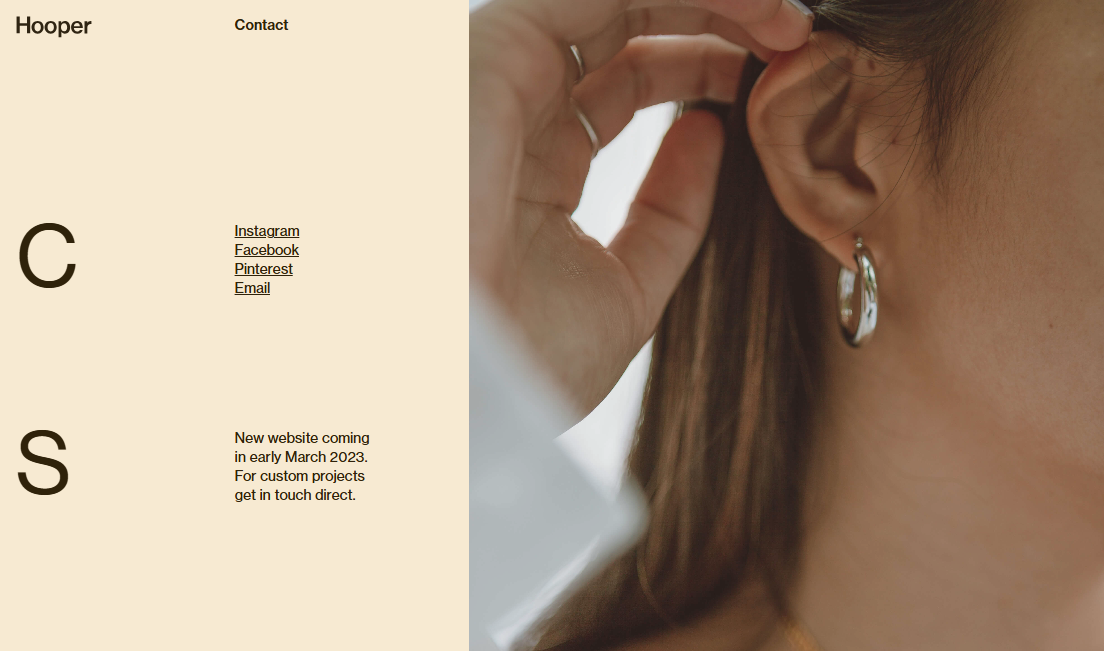 Coming Soon Page